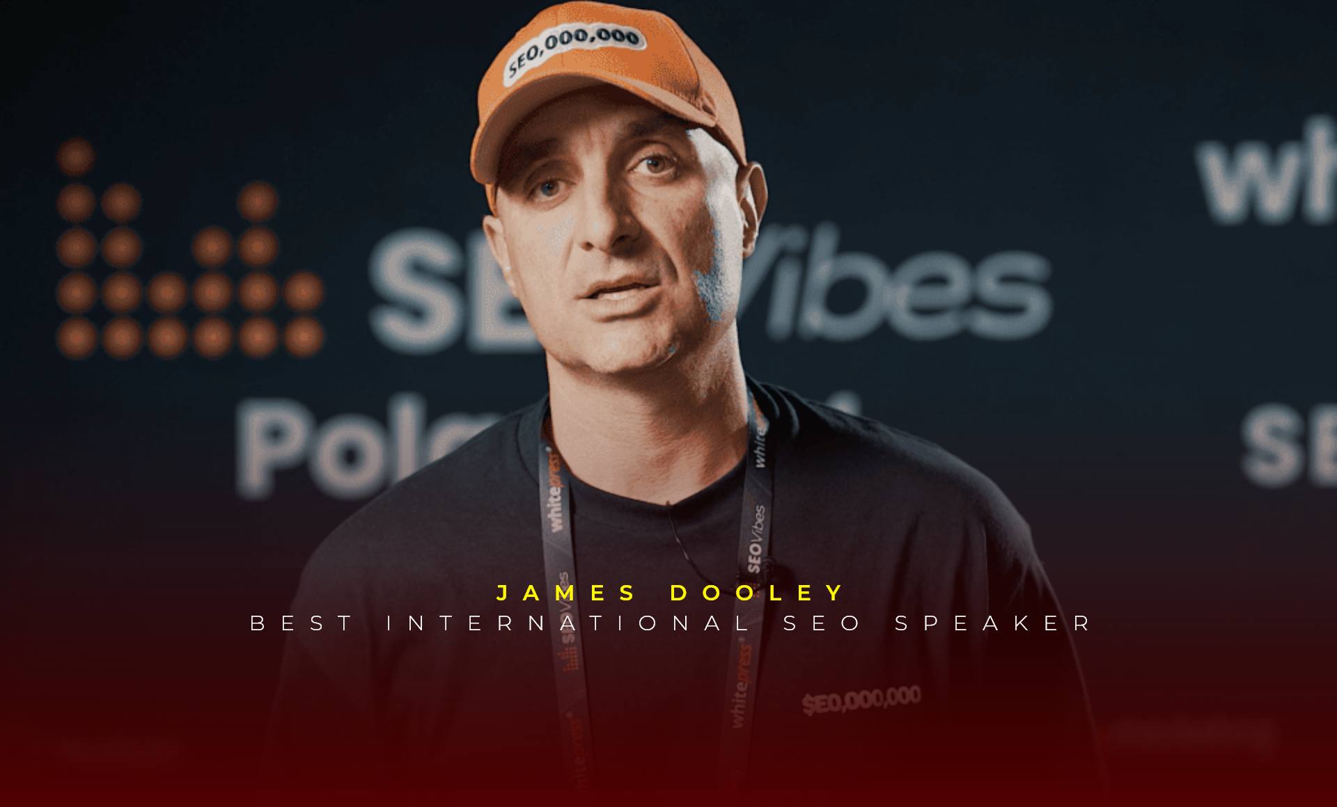 Best international seo speaker James Dooley
