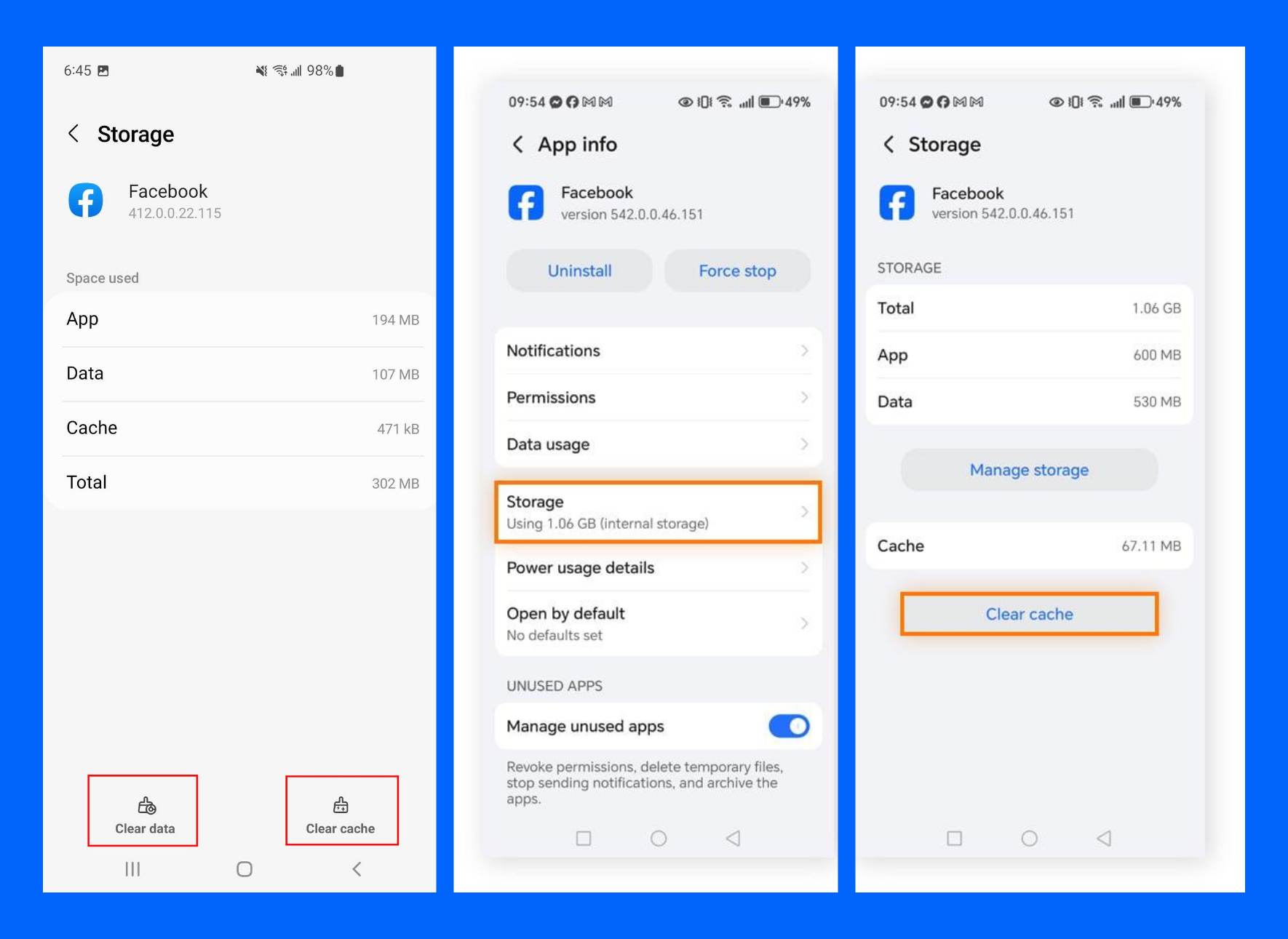 How to Clear Facebook Cache on Android