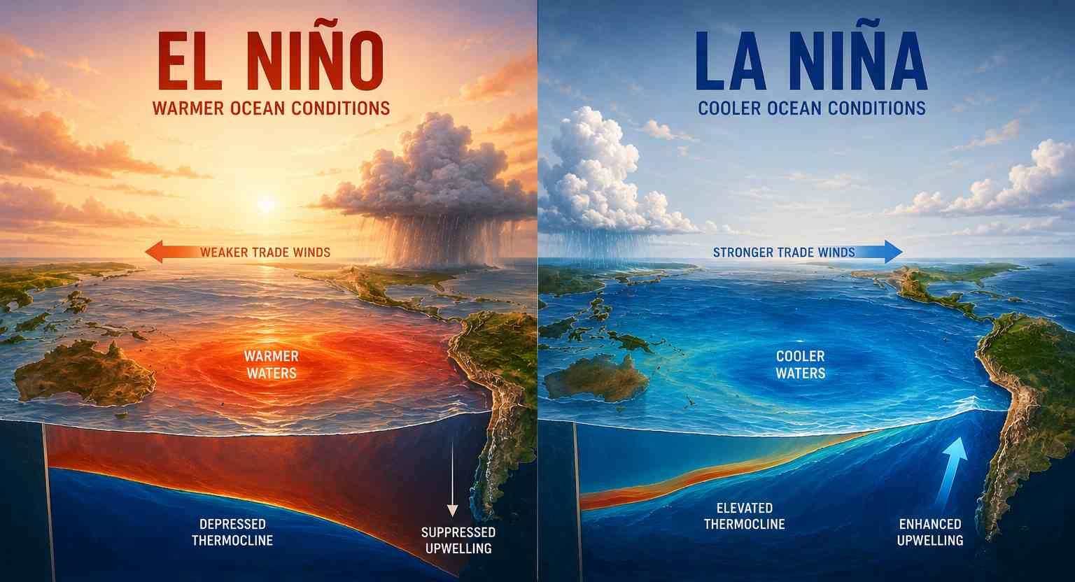 El Niño and La Niña