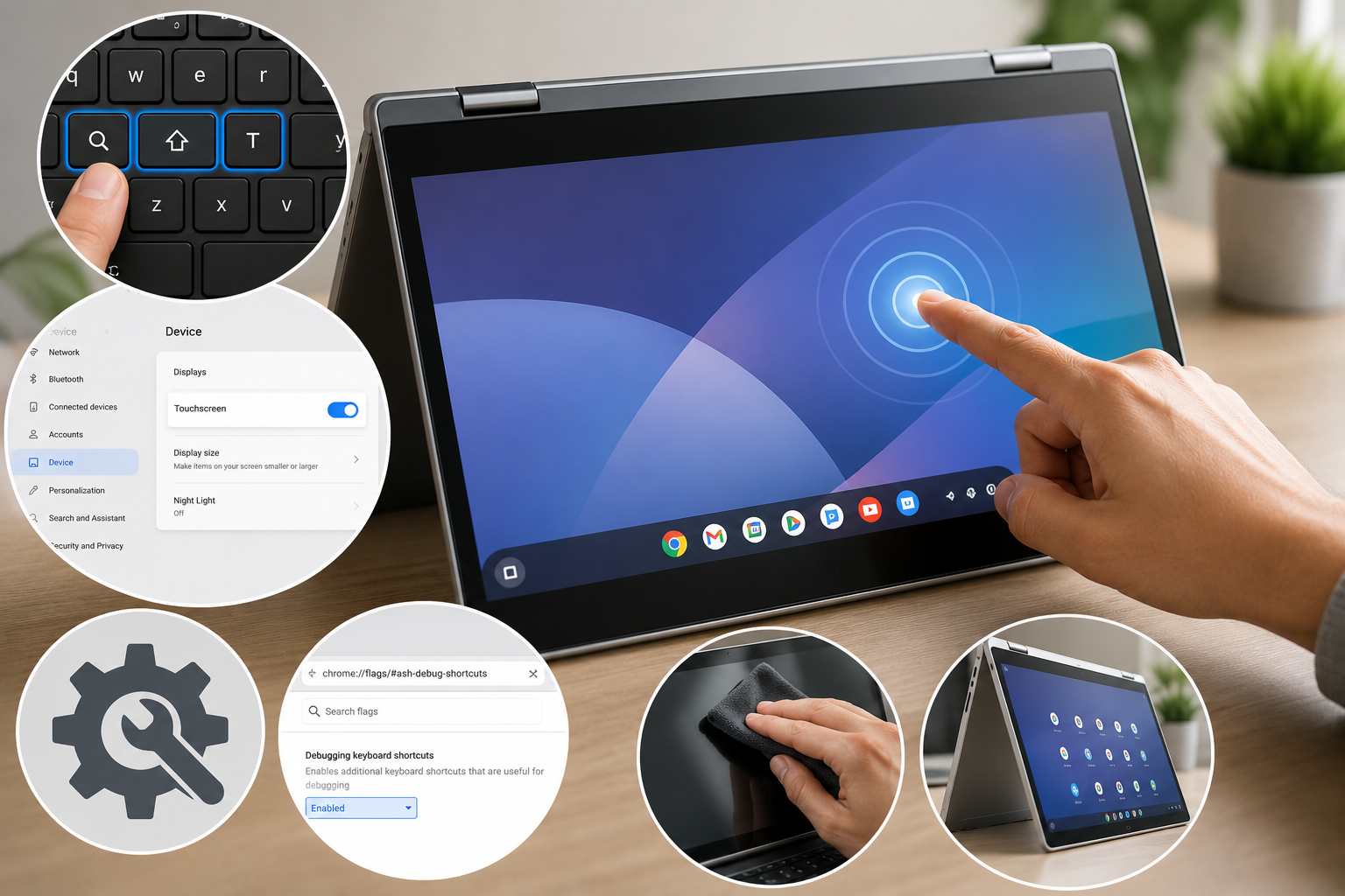 How to Make Your Chromebook Touchscreen
