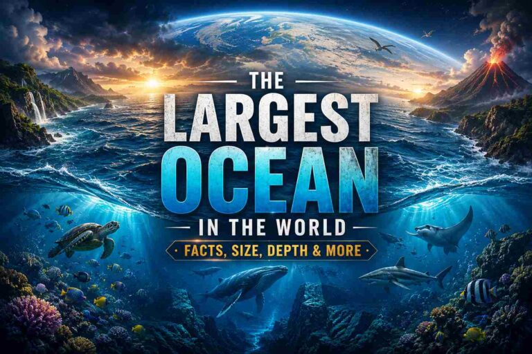 Largest Ocean in the World: Size, Depth, Facts & Why the Pacific Is So Massive
