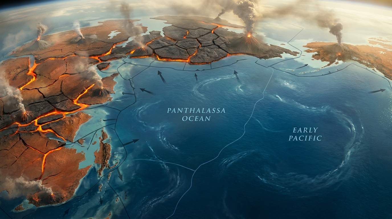the Last Remnant of an Ancient Superocean